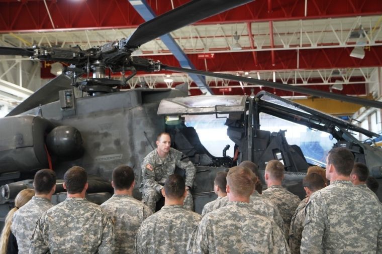 West Point rugby team gets tour of Fort HOod